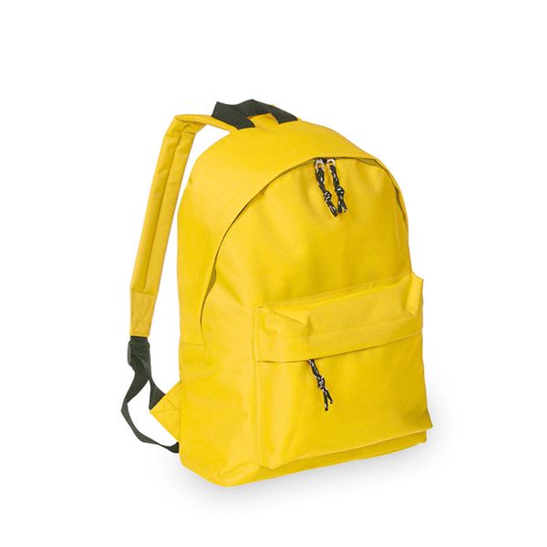Рюкзак DISCOVERY, желтый, 38 x 28 x12 см, 100% полиэстер 600D