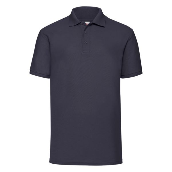 Рубашка поло мужская “65/35 Polo“, глубокий темно-синий 3XL, 65%П/э, 35% х/б, 180 г/м2