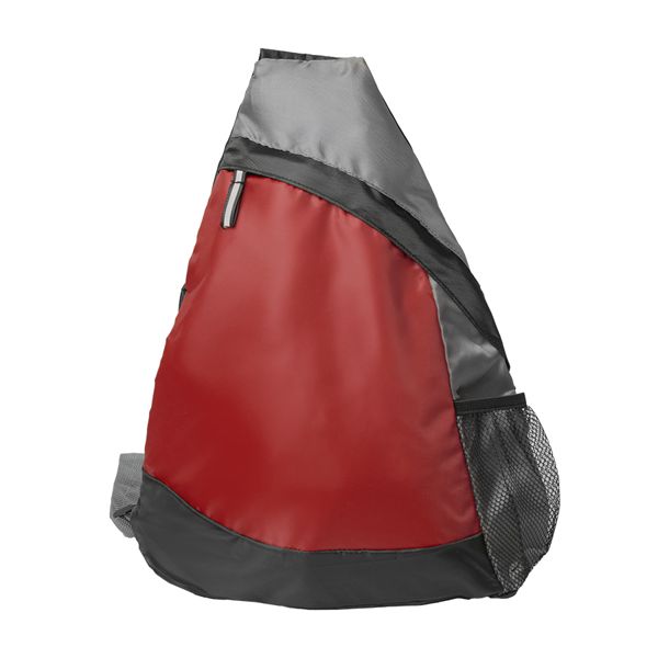 Рюкзак Pick, красный/серый/чёрный, 41 x 32 см, 100% полиэстер 210D