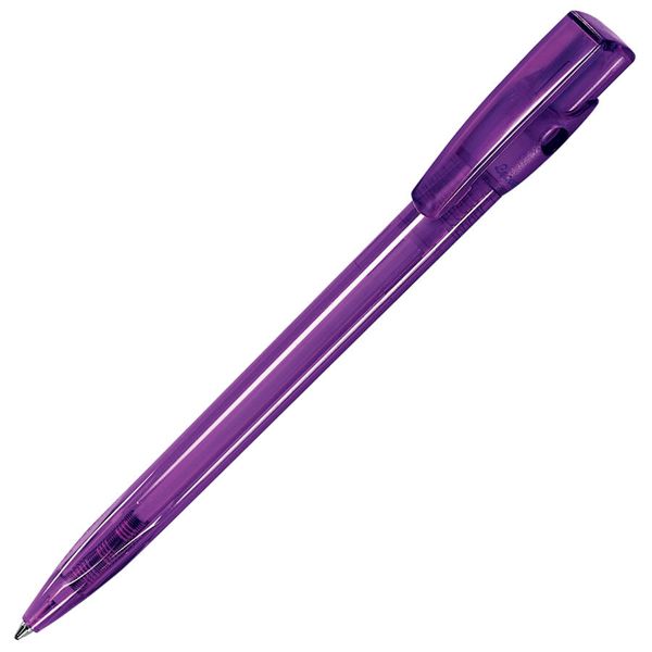 KIKI LX, ручка шариковая, прозрачный сиреневый, пластик