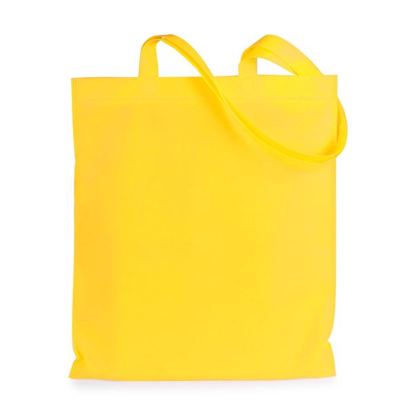 Сумка для покупок "JAZZIN", желтый, 40 x 36 см; 100% полиэстер, 80г/м2