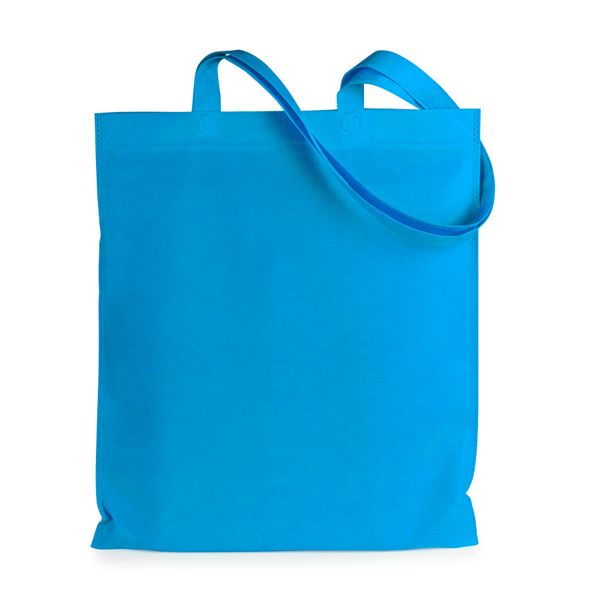 Сумка для покупок JAZZIN, голубой, 40 x 36 см; 100% полиэстер, 80г/м2