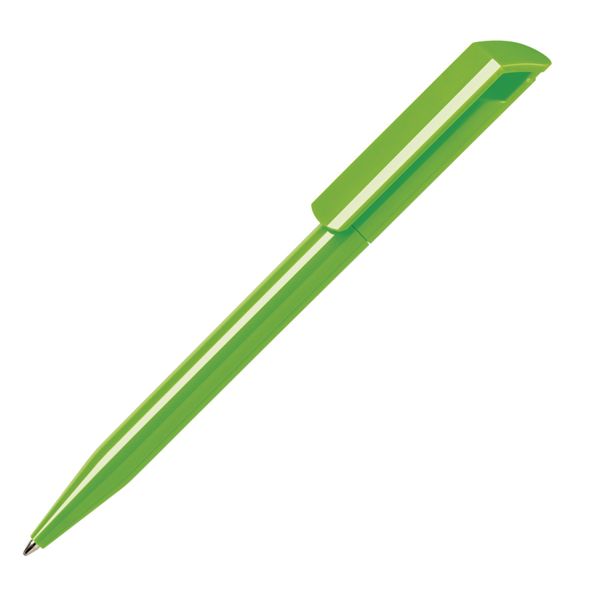 Ручка шариковая ZINK, зеленый неон, пластик