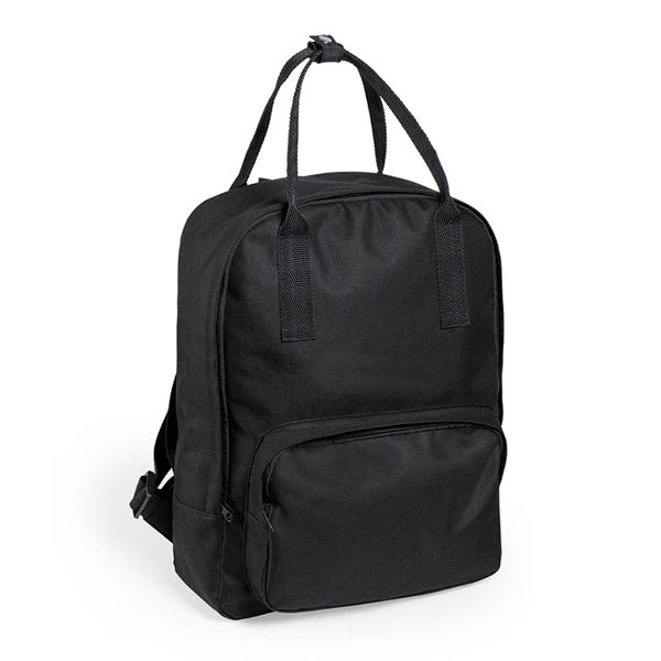 Рюкзак SOKEN, черный, 39х29х19 см, полиэстер 600D