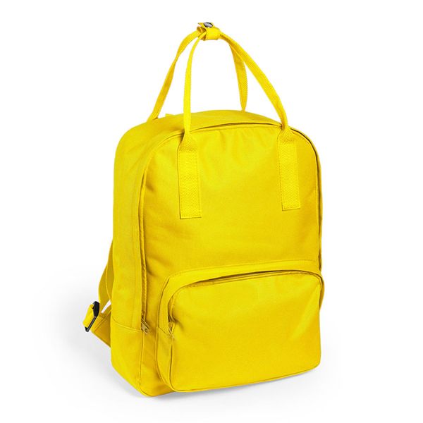 Рюкзак SOKEN, желтый, 39х29х19 см, полиэстер 600D