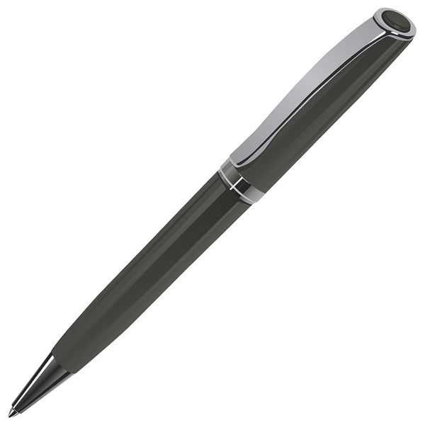 STATUS, ручка шариковая, серый/хром, металл