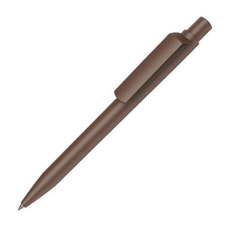 Ручка шариковая DOT, коричневый, матовое покрытие, пластик