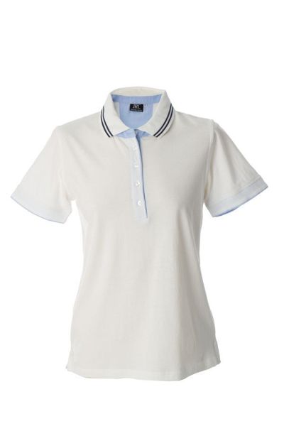 Рубашка поло женская RODI LADY, белый, L, 100% хлопок, 180 г/м2