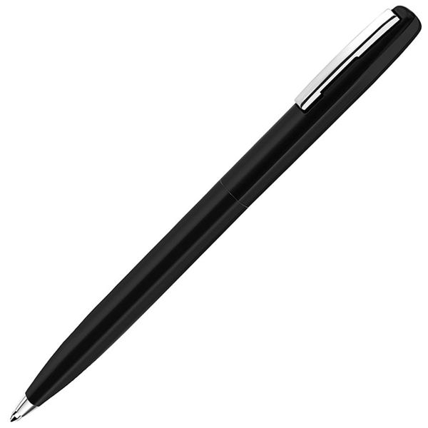 CLICKER, ручка шариковая, черный, металл