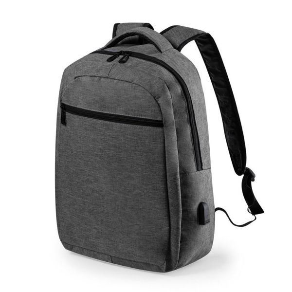 Рюкзак "Mispat", серый, 42x32x15 см, 100% полиэстер 600D