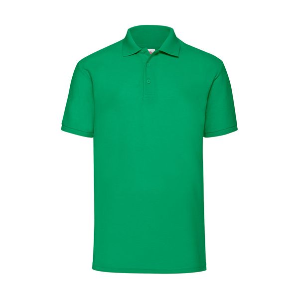 Рубашка поло мужская "65/35 Polo", зеленый_2XL, 65% п/э, 35% х/б, 180 г/м2