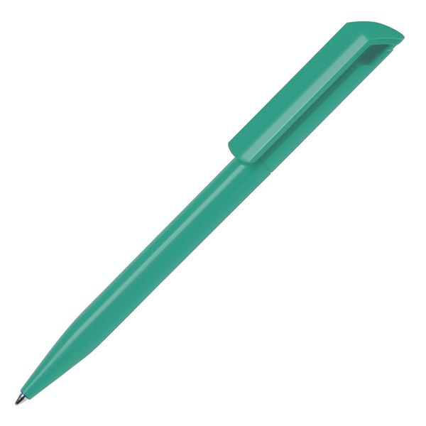 Ручка шариковая ZINK, аквамарин, пластик