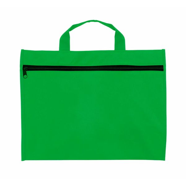 Сумка для документов KEIN, зеленый, 36х26 см; 100% полиэстер