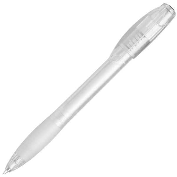 X-5 FROST, ручка шариковая, фростированный белый, пластик