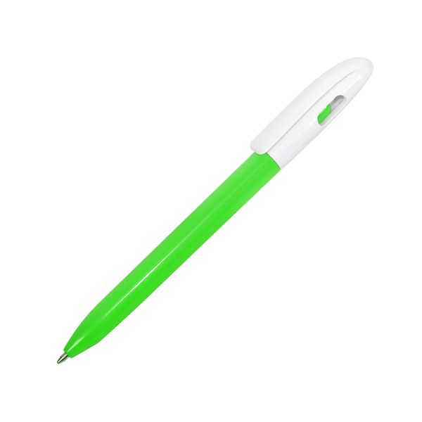 LEVEL, ручка шариковая, светло-зеленый, пластик