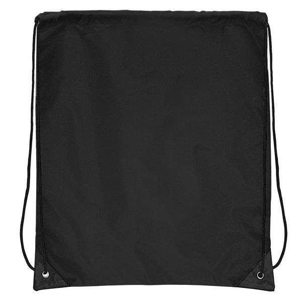 Рюкзак "Promo"; черный; 33х38,5х1см; полиэстер; шелкография