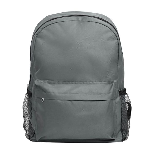 Рюкзак DISCO, серый, 40 x 29 x11 см, 100% полиэстер 600D