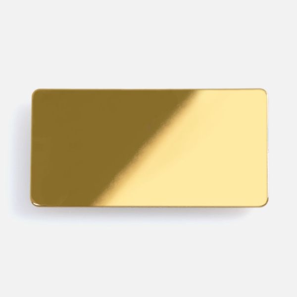 Купить Значок Sanga Matto, золотистый глянцевый Значок Sanga Matto, золотистый глянцевый