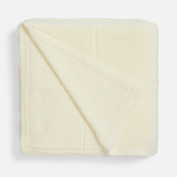 Купить Плед Chainfield, белый (молочный) Плед Chainfield, белый (молочный)