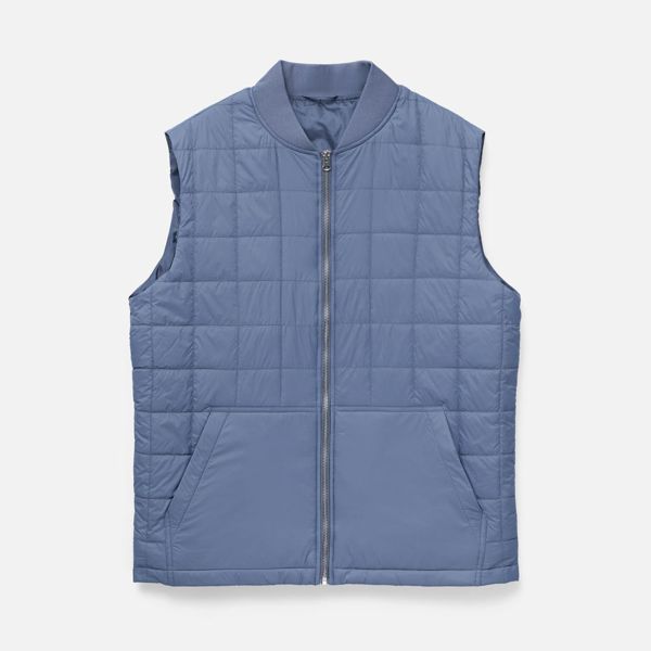 Купить Жилет унисекс Warmbridge, синий (джинс) Жилет унисекс Warmbridge, синий (джинс)