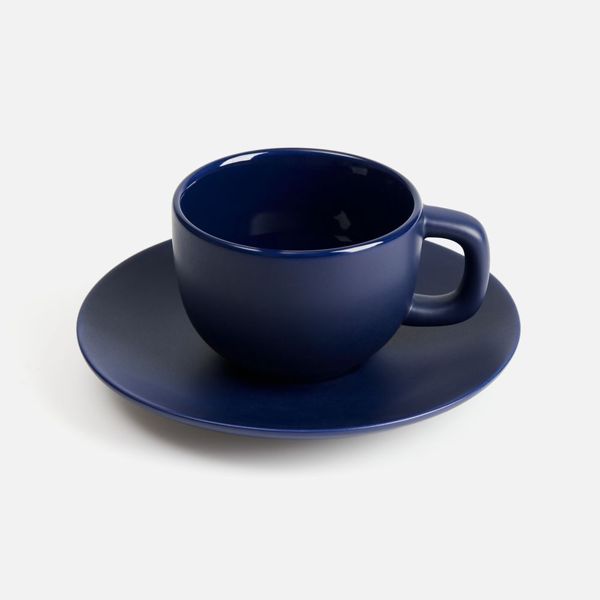 Купить Чайная пара Stansa, темно-синяя Чайная пара Stansa, темно-синяя
