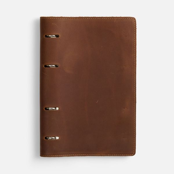 Ежедневник inStream, недатированный, коричневый