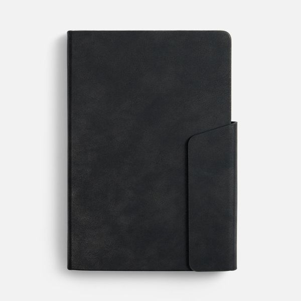 Ежедневник Leadmark, недатированный, черный