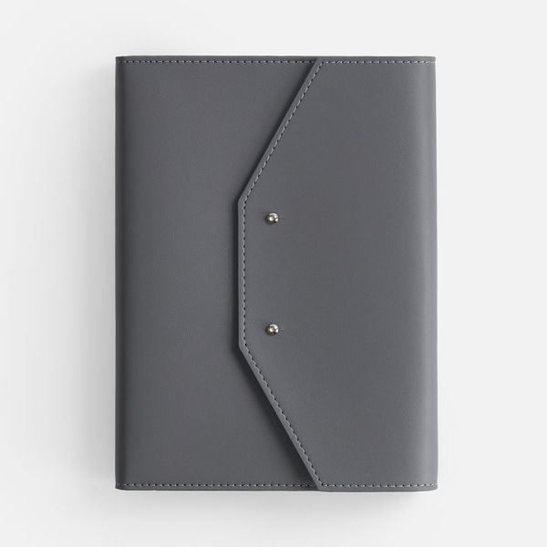 Купить Ежедневник-органайзер Clean Slate, недатированный, серый Ежедневник-органайзер Clean Slate, недатированный, серый