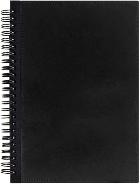 Ежедневник Notera Maxi, недатированный, черный