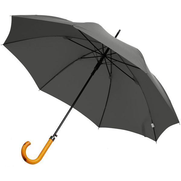Зонт-трость LockWood ver.2, серый