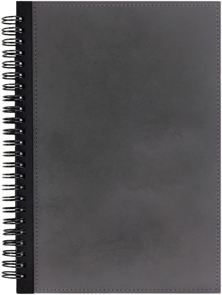 Ежедневник Notera Maxi, недатированный, серый