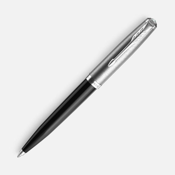 Купить Ручка шариковая Parker 51 Black CT, черная Ручка шариковая Parker 51 Black CT, черная