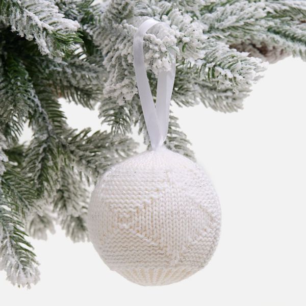 Купить Вязаный шарик «Зимний шарм» Вязаный шарик «Зимний шарм»