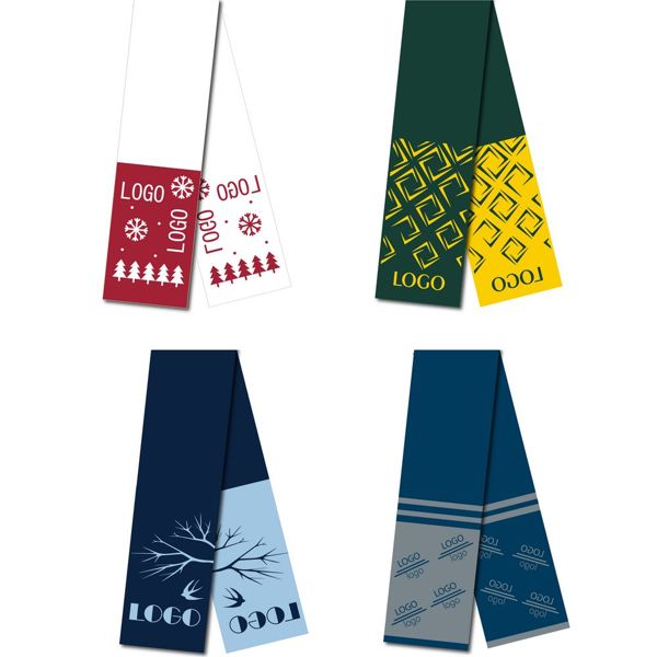 Купить Шарф на заказ Tricksy Rand, S, полушерсть Шарф на заказ Tricksy Rand, S, полушерсть