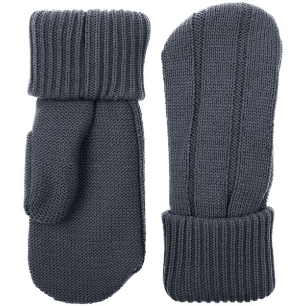 Варежки Knit Beat, серые (графит)
